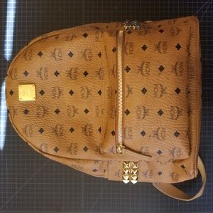 Cognac MCM Backpack